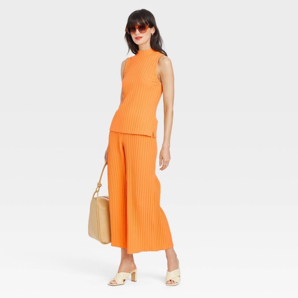 Two piece tangerine rubbed set